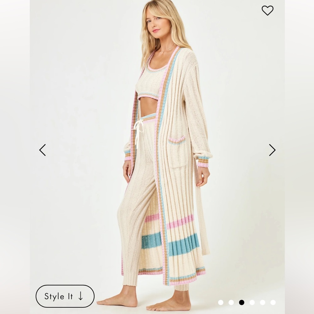 L*SPACE “ Ivy Cardigan” New w Tags